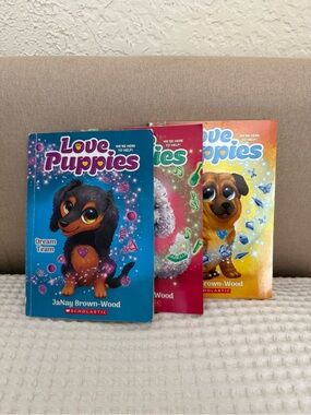 Love Puppies Book Set Scholastic Early Reader Chapter Books Lot